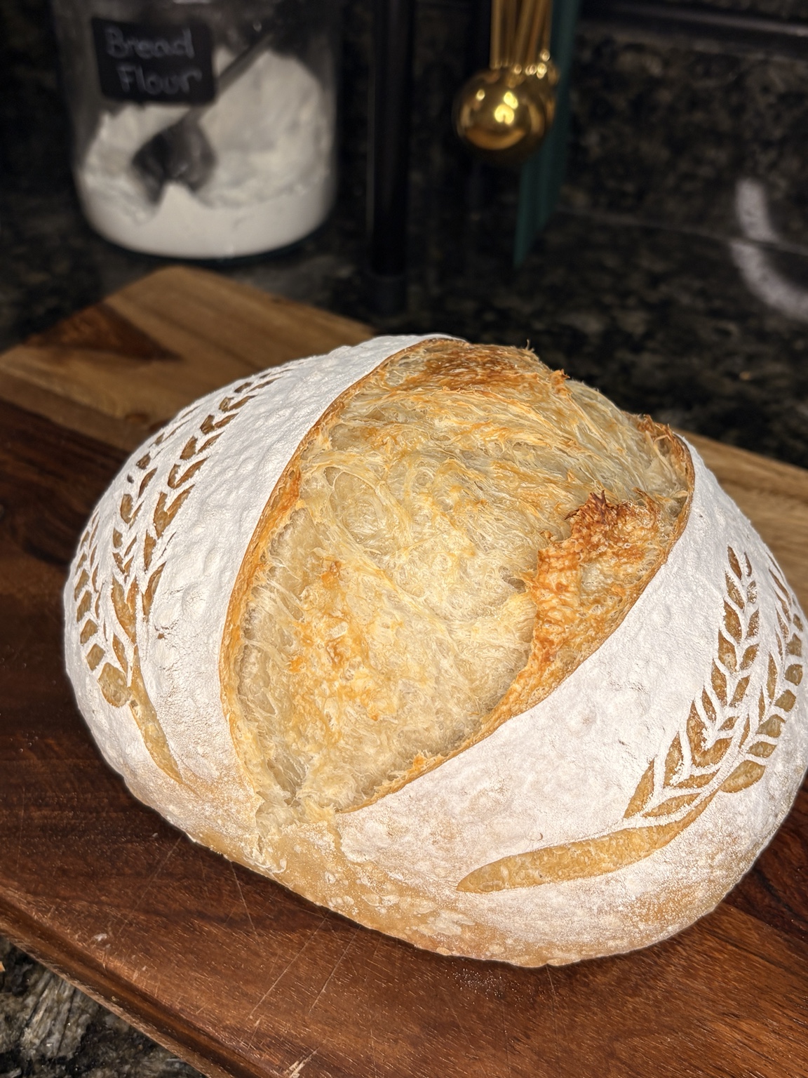 Handcrafted Willow Rise sourdough loaf